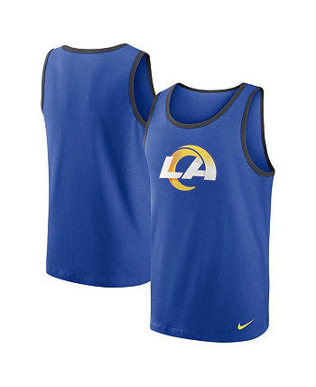 Мужской Джерси Nike Royal Los Angeles Rams Tri-Blend Tank Top Nike