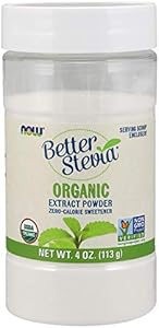 Now Foods, Certified Organic, Better Stevia, Extract Powder, 4 oz (113 g) NOW Foods