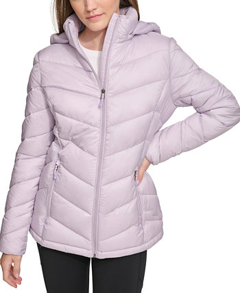 Пуховое пальто с капюшоном для женщин, созданное для Macy's Charter Club