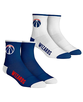 Мужские носки Washington Wizards Core Team Комплект из 2 носков четверти длины Rock 'Em