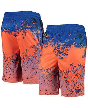 Men's Orange New York Knicks Oversized Shorts FISLL