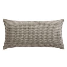 Levtex Home Mills 12-in. x 24-in. Waffle Taupe Pillow Levtex
