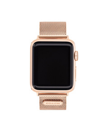 Сетчатый браслет оттенка розового золота 38-40 мм Ремешок для Apple Watch COACH