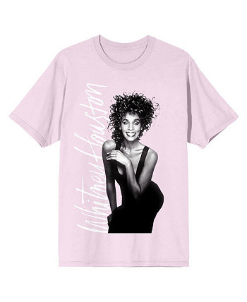 Женская розовая футболка Whitney Houston BIOWORLD
