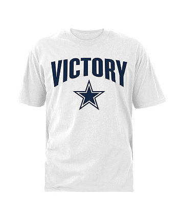 Мужская белая футболка Victory Dallas Cowboys