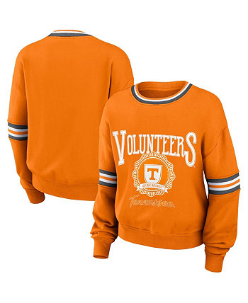 Женский оранжевый рваный пуловер Tennessee Volunteers в винтажном стиле WEAR by Erin Andrews