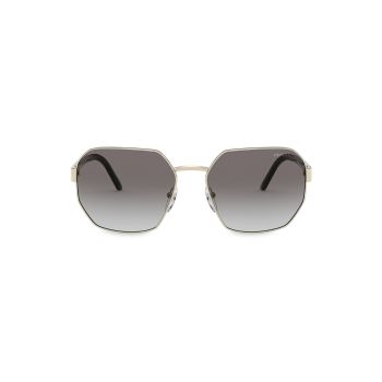 Солнцезащитные очки неправильной квадратной формы 59 мм Prada