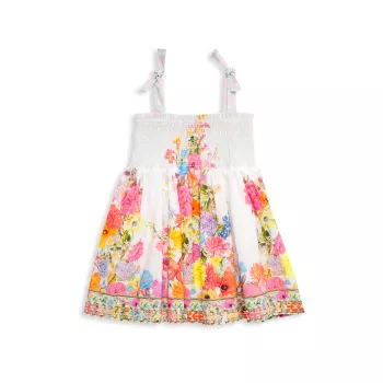 Платье с цветочным принтом для маленьких девочек Camilla