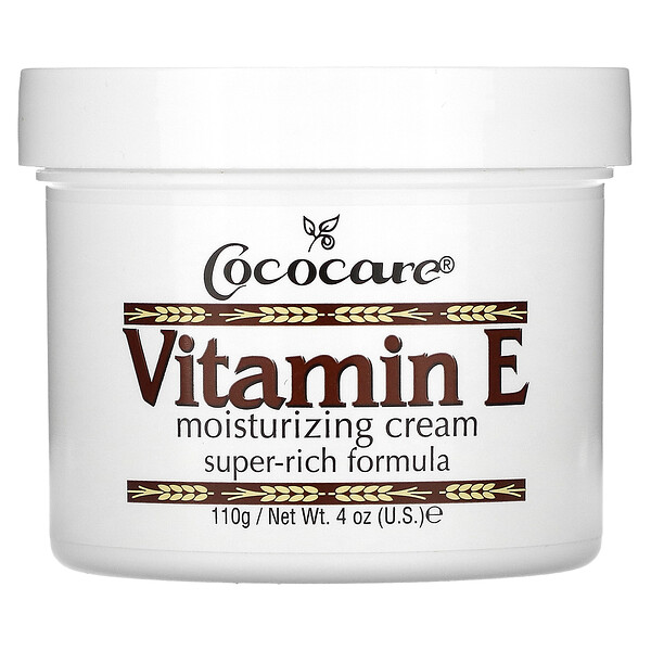 Увлажняющий крем с витамином Е, 4 унции (110 г) Cococare