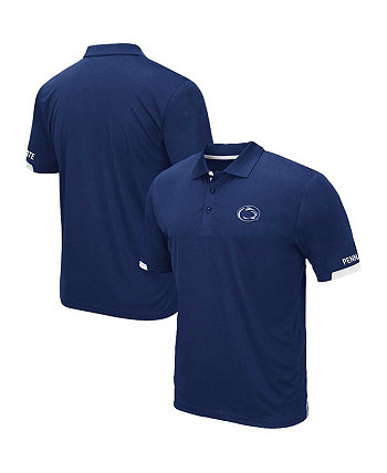Мужская темно-синяя рубашка-поло Penn State Nittany Lions Big and Tall Santry Colosseum