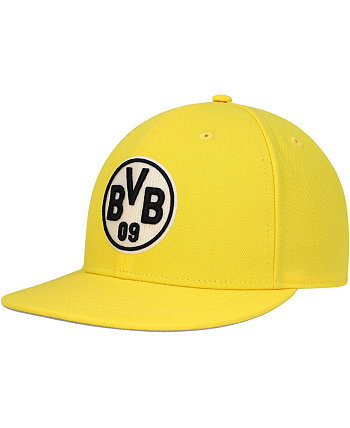 Мужская желтая кепка Borussia Dortmund America's Game Snapback Fan Ink