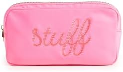 Stoney Clover Lane Women's Bubblegum Stuff Embroidered Small Pouch Stoney Clover Lane