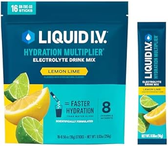 Liquid I.V.® Hydration Multiplier - Acai Berry | Electrolyte Powder Drink Mix | 1 Pack (16 Servings) Liquid I.V.