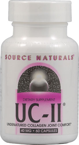 UC-II® коллаген типа II для суставов 40 мг, 60 капсул Source Naturals