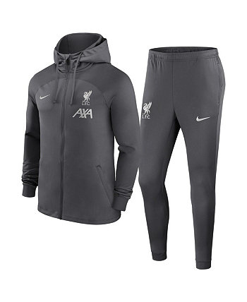 Men's Anthracite Liverpool 2024/25 Strike Performance Track Suit Nike