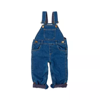 Детские, маленькие детские и amp; Детские комбинезоны из джинсовой ткани с эффектом потертости Dotty Dungarees
