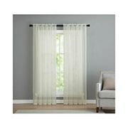 Kate Aurora Living Premium 2 Pack Sheer Voile Window Curtain Panels Kate Aurora