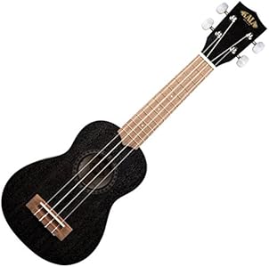 Kala KA-15 Satin Mahogany Soprano - Black Kala