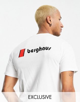 Белая футболка с логотипом Berghaus Heritage Front and Back эксклюзивно на ASOS Berghaus