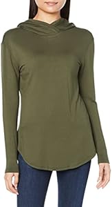 Amazon Essentials Women's Supersoft Terry Standard-Fit Long-Sleeve Hooded Pullover (Previously Daily Ritual) Amazon Essentials