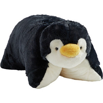 Шикарная игрушка плюшевого пингвина с надписью Pillow Pets