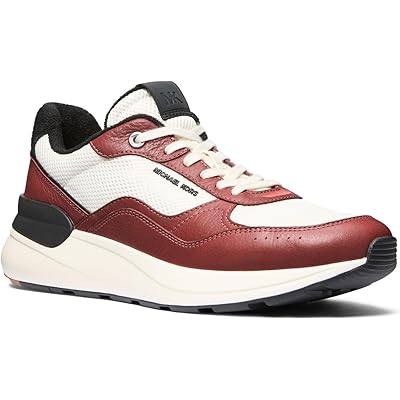 Кроссовки Michael Kors Trevor Trainer с кожаным верхом и амортизирующей подошвой для комфорта Michael Kors