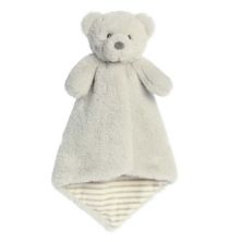 ebba Large Grey FurEbba 16&#34; Kori Bear Grey Luvster Snuggly Baby Stuffed Animal Ebba