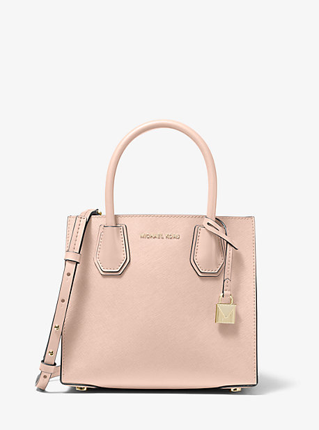 Сумка Mercer со средней посадкой и сафьяновой кожей Michael Kors