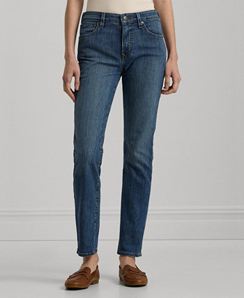 Прямые джинсы Super Stretch Premier, стандартной и короткой длины LAUREN Ralph Lauren