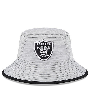 Мужская серая шляпа-ведро Las Vegas Raiders Game New Era