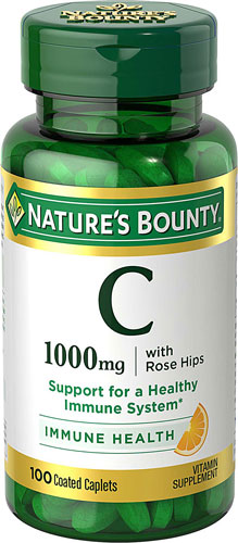 Nature's Bounty Витамин С плюс плоды шиповника - 1000 мг - 100 капсул в оболочке Nature's Bounty
