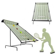 Ksports Racquet Sports Tennis Rebounder для использования в помещении и на открытом воздухе с сумкой для переноски, зеленый Ksports