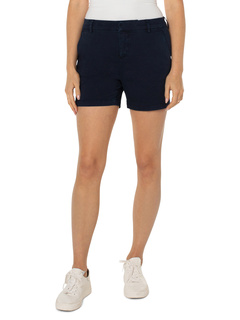Kelsey Mid Rise Trouser Short Soft Touch Twill Liverpool Los Angeles