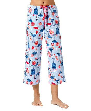 Women's Tipsy In Tucket Capri Pajama Pants HUE