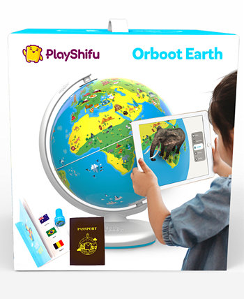 Orboot Earth Educational Interactive Globe Set, 5 Pieces PlayShifu