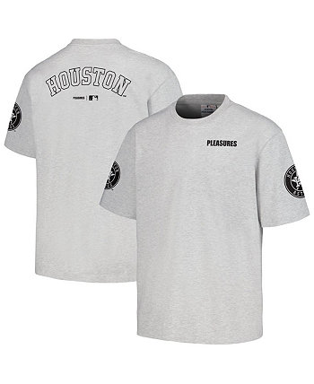 Men's Gray Houston Astros Team T-shirt PLEASURES