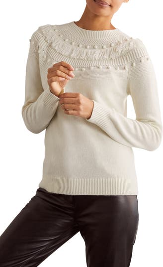 Normanton Textured Sweater BODEN
