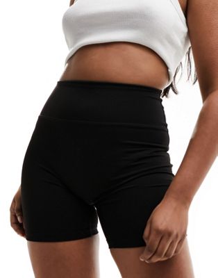 The Couture Club sculpt shorts in black The Couture Club