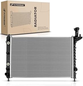 A-Premium Engine Coolant Radiator w/Transmission Oil Cooler Compatible with Buick Enclave 08-17 & Chevrolet Traverse 09-17 & GMC Acadia 07-16 & Saturn Outlook 07-10, 3.6L V6, Replace# 20841737, 13006 A-Premium