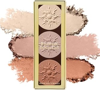 Physicians Formula Bronze Booster Highlight & Contour Powder Palette, Matte Sculpting,-Fragrance Free, Paraben Free, Gluten Free, Dermatologist Tested Physicians Formula