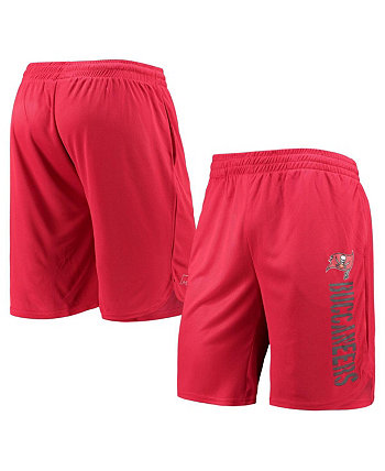 Men's Red Tampa Bay Buccaneers Training Shorts MSX by Michael Strahan