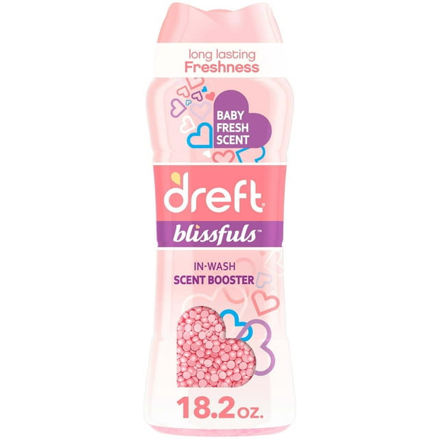 Dreft Baby Blissfuls Laundry Scent Booster Beads, Baby Fresh Scent, 18.2 oz Dreft