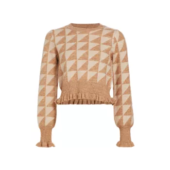Укороченный вязаный свитер Blaise EN SAISON