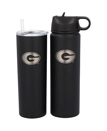 Подарочный набор стаканов и бутылок Georgia Bulldogs Memory Company