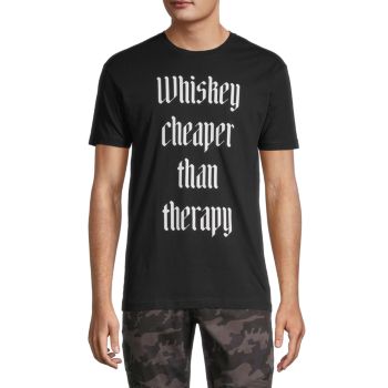 Whiskey Cheaper Than Therapy T-Shirt KINETIX
