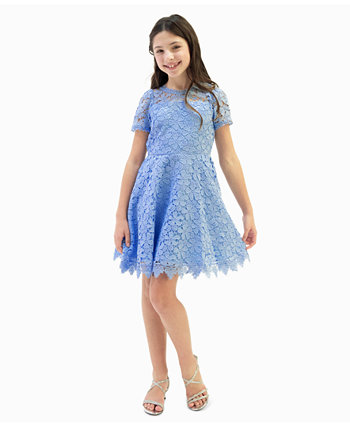 Платье из кружева и иллюзий для больших девочек Rare Editions