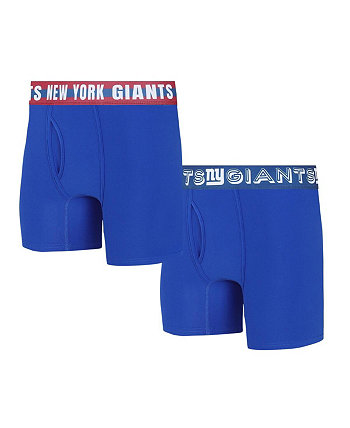 Мужские трикотажные трусы-боксеры New York Giants Gauge, две пары Concepts Sport
