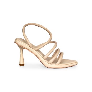 Liliana Ankle-Strap Heeled Sandals Am:pm