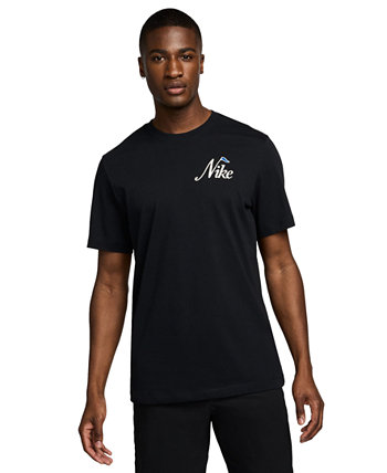 Men's Classic-Fit Embroidered Logo Graphic Golf T-Shirt Nike