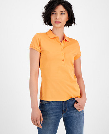 Женская рубашка-поло с короткими рукавами GUESS